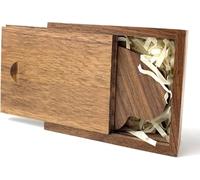 FEWINA - Memoria USB 3.0 de madera en forma de corazón de 32 GB con caja de regalo, unidad USB de madera de 32 G, USB 3.0 de gran velocidad, caja de madera, regalo ideal para cumpleaños, aniversario
