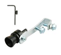fewnovaha Silbato de sonido de aluminio,Silbato de sonido de aleación de aluminio - Coche portátil silbato silenciador tubo de escape silbato falso simulador coche