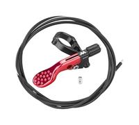 FewNvWa 1 Pieza Palanca de Control de de Sillín Telescópica para Bicicleta, Accesorio Universal para Manillar, Adecuado para Piezas de Repuesto de Ciclis, Rojo