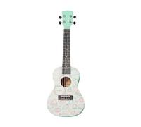 FewNvWa 1 Ukulele Infantil de Madera Juguete Musical de para Principiantes con Diseño Resistente Y Sonido Claro Adecuado para Niños Principiantes Re, Verde