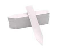 FewNvWa 100 Etiquetas Blancas Reutilizables para Plantas para Uso en Interiores Y Exteriores, Etiquetas de Jardín, Etiquetas de Nombre para Macetas Y...