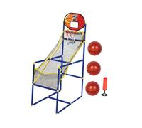 FewNvWa 2 Piezas Canasta de Baloncesto para Niños Juego de Arcade Inflable Juguete Deportivo para Desarrollar Coordinación Manual Fácil de Instalar Adecuado P, con 3 Bolas