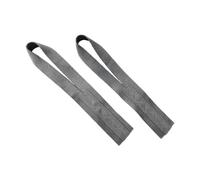 FewNvWa 2 Piezas Correas de Levantamiento de Pesas Soporte de Muñeca Bandas para Entrenamiento Material Algodón Resistente Adecuado para Musculación Gimnasio, Gris Oscuro