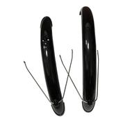 FewNvWa 2 Piezas Guardabarros para Bicicleta Fenders Delanteros Y Traseros de Material PP Juego de Recambio para Bicicletas Plegables Función Resistente a Sal, Style a