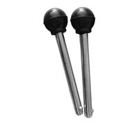 FewNvWa 2 Piezas Pin de Pesas Universal Repuesto para Máquina de Pesas Accesorio Cable Cruzado Selector Acero Inoxidable Fácil Uso Adecuado para Gimnasio Domé, 9.5 Cm X 1 Cm