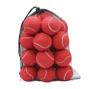 FewNvWa 20 Pelotas de Tenis, Pelotas de Entrenamiento, Pelotas para Perros, Pelotas de Entrenamiento de Fieltro de Caucho Resistentes a La Abrasión para El, Naranja