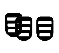 FewNvWa 3 Piezas Porta s de Traje Organizador de Bolsillo para Hombre Fijador de Placa Estable para Usos Profesionales y Reuniones Sociales