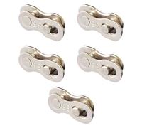 FewNvWa 5 Pares Bike Chain Link Conector Cadena Bicicleta Reutilizable Desmontaje Fácil Reparación Portátil Resistente Adecuados para Ciclistas Montaña, 9 Velocidades