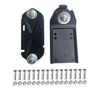 FewNvWa Adaptador de Riel Surf Skateboard Profesional Pieza de Aleación Aluminio Resistente Soporte para Trucks Y Puentes Adecuado para Patinaje Y Entrenamien, Negro