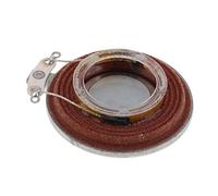 FewNvWa Altavoz Vibración Altavoz Reemplazo Vibration Clásico Transformación de Superficies Hierro Adecuado para Proyectos Escolares, Plata 44mm