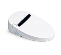 FewNvWa Asiento de Inodoro Inteligente con Tapa Universal Automática Material PVC Resistente Integrado Múltiples Funciones Adecuado para Casa Baño, Versión básica sin tanque de agua