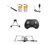 FewNvWa Avión de Control Remoto RC, Kit de, Modelo DIY, Avión Eléctrico Plegable, Juguete Volador Propulsado por Hélice, Adecuado para Proyecto, Doble Poder