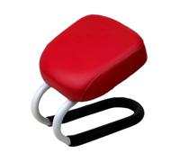 FewNvWa Banco de Meditación de Rodillas Banca Portátil Asiento Ergonómico Taburete Plegable Marco Metálico con Superficie Acolchada Adecuado para Adultos, Rojo