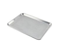 FewNvWa Bandeja Pizza Pan Perforada Aluminio Estructura Fuerte Rectangular Superficie con Orificios Adecuada para Hornear Pan Pasteles, tal como se describe, 60x40cm