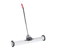 FewNvWa Barredora con Ruedas, Escoba, Recogedor de de Hierro, Recogedor de Metal para Limpieza, Barredora de Césped para Oficina, Garaje Y Patio, 36 Inch
