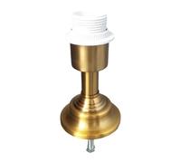 FewNvWa Base para Lámpara Soporte para Botellas de Cerámica Portalámparas E27 Accesorio de Hierro Fijo Sencillo Adecuado para DIY Dormitorio Escritor, Style B