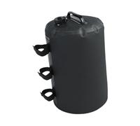 FewNvWa Bolsa de Lastre para Carpa Bolsa de Peso Resistente para Carpa Bolsa de Agua Portátil para Carpa Bolsa de Lastre para Parasol Fácil de Usar con, Negro