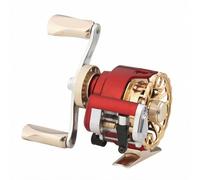 FewNvWa Carrete de Pesca Automático con Diseño Compacto de Metal Ergonómico de Liberación Frontal Bobina Resistente y Pie para Caña Adecuado para Pesca en, Mano Izquierda