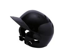 FewNvWa Casco para Bateo de Béisbol Niños Orejeras Dobles Juego Infantil Material PP Acolchado Ventilado Absorción Golpes Seguro Adecuado para Torneo Entrenam, Negro