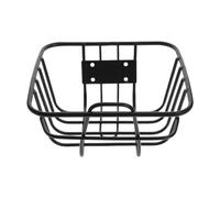 FewNvWa Cesta Delantera para Bicicleta, Almacenamiento Práctico, Metal Resistente Al Desgaste para Reparaciones.