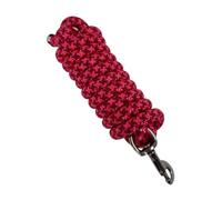 FewNvWa Cuerda para Caballo Cuerda de Manejo Cuerda de Entrenamiento Cuerda de con Mosquetón de Metal Hecha en Nailon Resistente Conveniente para, Rojo Rosa