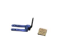 FewNvWa Diorama de Carrito en Miniatura, Modelo de Escultura, Accesorio para Escena de Garaje, Simulado, Hecho de PP, Adecuado para D, Azul con Bandeja