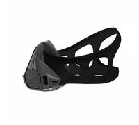 FewNvWa Dispositivo de Entrenamiento de Oxígeno Máscara Respiratoria Entrenamiento Altitud Resistencia Ajustable Spandex Silicona Estimula Esfuerzo, Negro, L