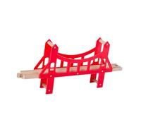 FewNvWa Elemento a Nivel de Madera para Vías de Tren de Juguete, Accesorio de Madera Maciza de, Apto para Niños de 3 años en Adelante, Ideal como, Puente