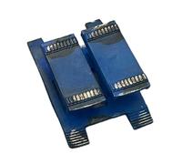 FewNvWa Elevador Miniatura 1 64 Carro Diorama Reparación Auto Equipo Miniatura Taller Accesorio Mobiliario Garaje Hecho en Resistente Resina Adecuado para, Azul