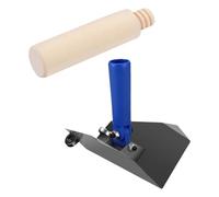 FewNvWa Espátula de Esquina Herramienta para Pared Llana de Enlucido Cuchillo de Acabado Finalizadora de Ángulos con Mango de Madera Adecuado para Albañilerí