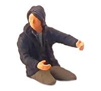 FewNvWa Figura de Modelo de Coche Kit de Pintura Detallada para Diorama con Material de Resina Apta para Coleccionistas Adultos, Han