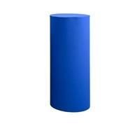 FewNvWa Funda Cilíndrica para Pedestal de Mesa de Postres, Funda Cilíndrica Decorativa de Tela Suave, Instalación Rápida Y Sencilla, Reutilizable Y Resistente, L
