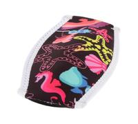 FewNvWa Funda para La Correa de La Máscara de Buceo, Banda de Soporte para La Parte Posterior de La Cabeza, Protección para El Cabello de Neopreno, Fácil Inst, Negro