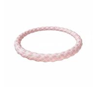 FewNvWa Hoop Mujeres Aro Ejercicio Acolchado Resorte Metálico Confortable Estructura Ajustable Ideal para Ejercitarse en Hogar Momento Relajación, Rosa Claro, 5 Libras