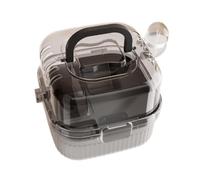 FewNvWa Jaula para hámster de 2 Niveles, hábitat para hámster, Jaula para Animales pequeños, para Conejos, petauros del azúcar y Ratones, Negro