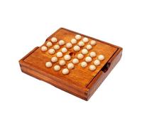 FewNvWa Juego de Mesa Madera Tablero Clásico Juego Manual Estrategia Educativa Adecuado para Niños Adultos Regalos Entretenimiento