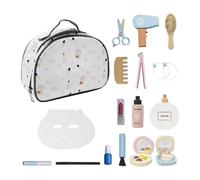 FewNvWa Kit de Maquillaje de Madera para El Aprendizaje Temprano. Juguete de Salón de Belleza de Madera para Niños de 3, 4 Y 5 años en Adelante.