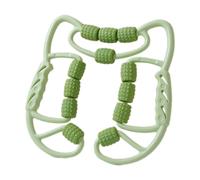FewNvWa Legs Roller para Piernas Masajeador de Muslos Brazos Y Pantorrillas Manual con Diseño Portátil Apto para Recuperación Post Ejercicio Adecuado, Verde