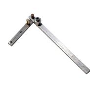 FewNvWa Máquina Manual para Doblar Conductos de Hierro Herramienta para Barras de Acero Dobladora de Tuberías Manual Accesorio Robusto Fácil de Operar Adecuad, 5mm