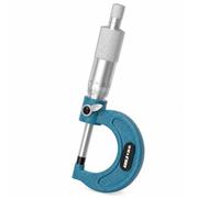 FewNvWa Micrómetro Digital Herramienta de Medida Precisa con Pantalla Visible Marco en Forma Función Antideslizante Adecuado para Control de Calidad Mediciones Técnicas, 0-25 Mm