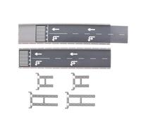 FewNvWa Modelo de Viaducto para Coches a Escala 1:150, Ideal para Figuras de Acción Y Minimuñecas de Coches de Metal Fundido.