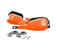 FewNvWa Motores Protector de Manos Cubierta Modificada para Motocicleta Guardamanos Antiviento de Aluminio Protección contra Caídas Y Suciedad Adecuado para R, Naranja