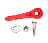 FewNvWa Palanca de Ajuste de Hoja para Recortadora Eléctrica Herramienta de Corte Accesorio de Plástico Metal Función de Reemplazo Adecuada para Cort, rojo