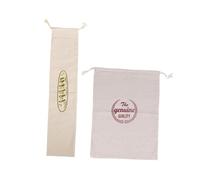 FewNvWa Pan Bolsa Organizadora Reutilizable de Cocina Bolsa de Conservación de Alimentos con Cordón Fácil Bolsa para Repostería Grande Bolsa de Dulces Lavable, 2 H Red Erect Green, Individual