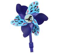 FewNvWa para Bicicleta Accesorio para Mango Infantil Molinillo Decorativo Diseño Colorido Ligero Seguro Adecuado para Patinetes, Dinosaurio de Largo