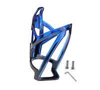 FewNvWa Portabidón para Bicicleta Soporte de Botella Montaje con Tornillos Jaula de Agua Ligera Hecho en PC Uso Resistente a Vibraciones Adecuado, Azul