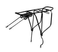 FewNvWa Portaequipajes Trasero de Bicicleta Soporte Estable de Hierro Reemplazo Porta Equipaje Trasero Accesorios Ciclismo Adecuado para Desplazamien, Pequeño Agujero