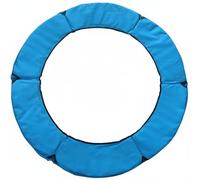 FewNvWa Protector de Borde Cubierta de Almohadilla de Espuma Funda de Oxford para Trampolines con Estructura y Bandas Elásticas Adecuada para Niños Adultos Juegos al Aire Libre Libre, Azul, 1.4M