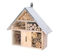 FewNvWa Refugio de Mariposas en Madera, Casa de Abejas, Nido para Jardín Al Aire Libre