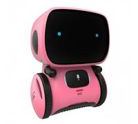 FewNvWa Robots Interactivos Niños Juguete Conversación Voz Música Plástico para Fomentar Habilidades Comunicativas Diversión Familiar , Rosa